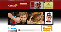 Desktop Screenshot of canalartistes.com